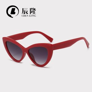 2024 new three-dimensional cat eye repair sunglasses for women 8107 sun-proof travel UV400 women's sunglasses for export